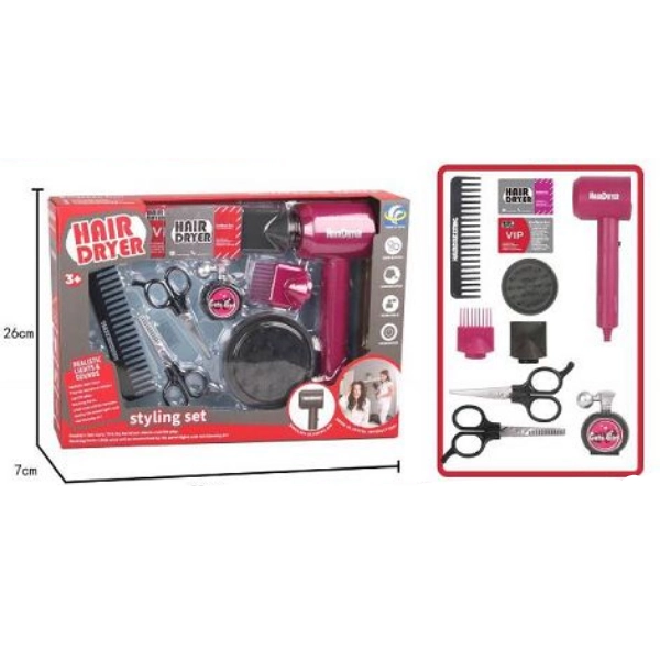 Set coiffure Hair Dryer enfant