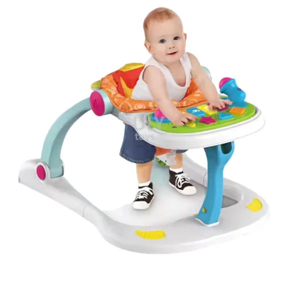 Trotteur interactif pour bébé 4 en 1