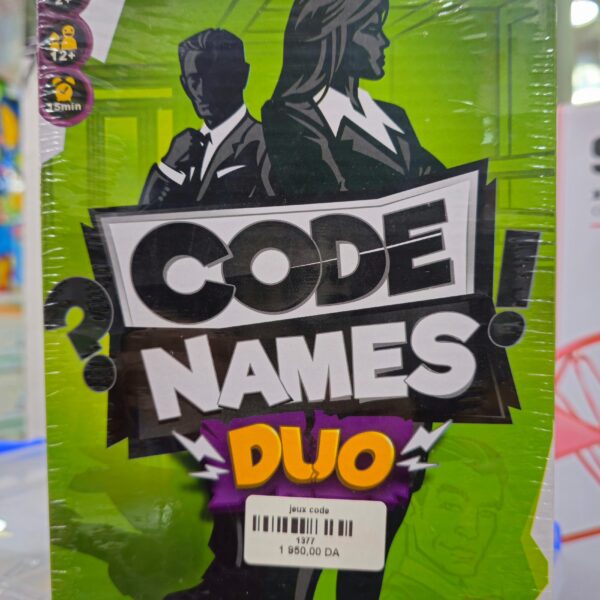 Jeu Codenames Duo Mystère