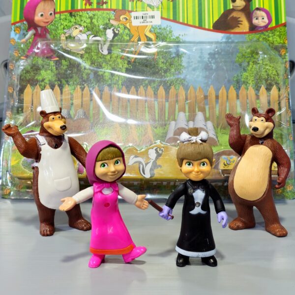 Ensemble Masha et l'ours jouets