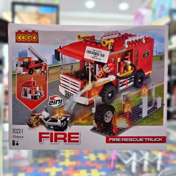Lego Fire Rescue Truck