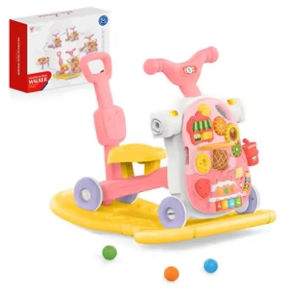 Trotteur interactif bébé Walker Transformers 5 En 1