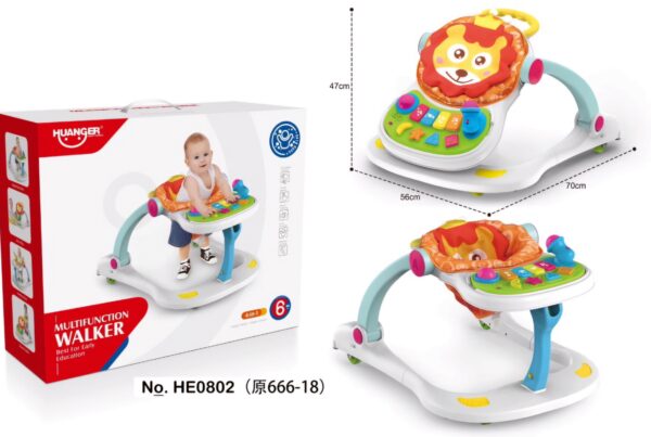 Trotteur interactif pour bébé 4 en 1 – Image 2