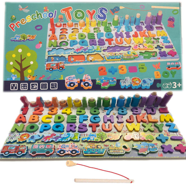 6 in 1 Multifunctional logarithmic Fishing