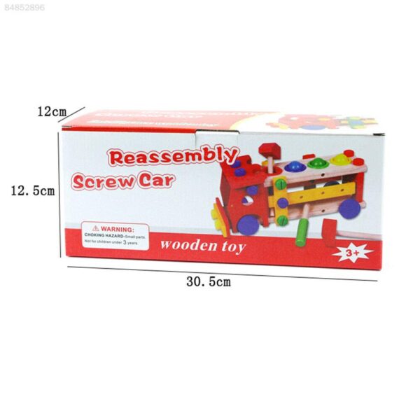 Jeu En Bois De Voiture De Vie Ressemelage D'Intelligence – Image 2