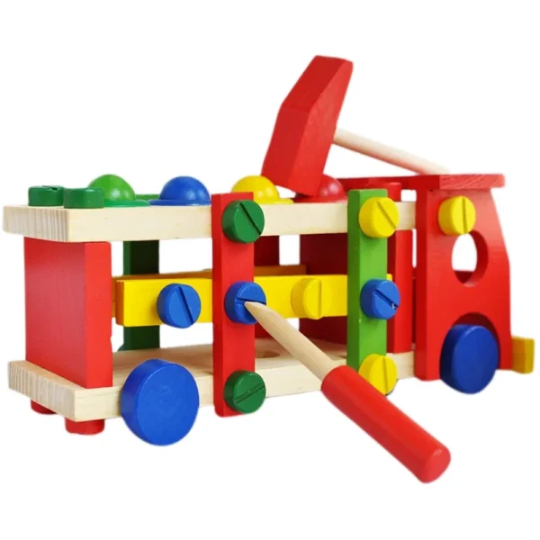 Jeu En Bois De Voiture De Vie Ressemelage D'Intelligence