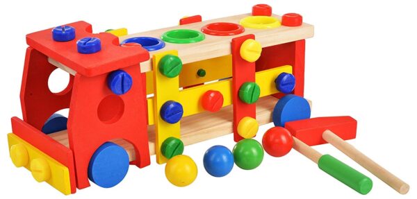 Jeu En Bois De Voiture De Vie Ressemelage D'Intelligence – Image 3