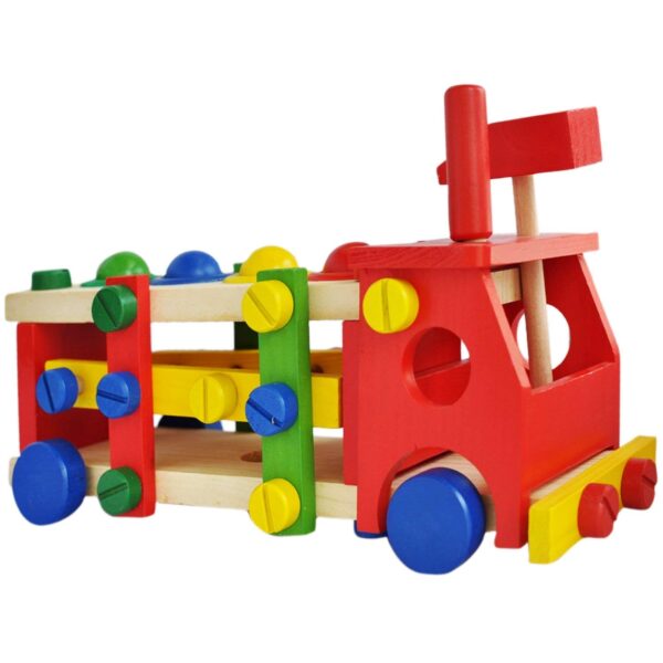 Jeu En Bois De Voiture De Vie Ressemelage D'Intelligence – Image 4