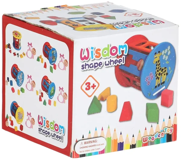 Wooden Wisdom Shape Wheel – Image 2